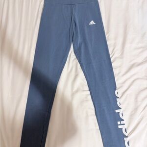 Adidas Blue Leggings - Womens XS